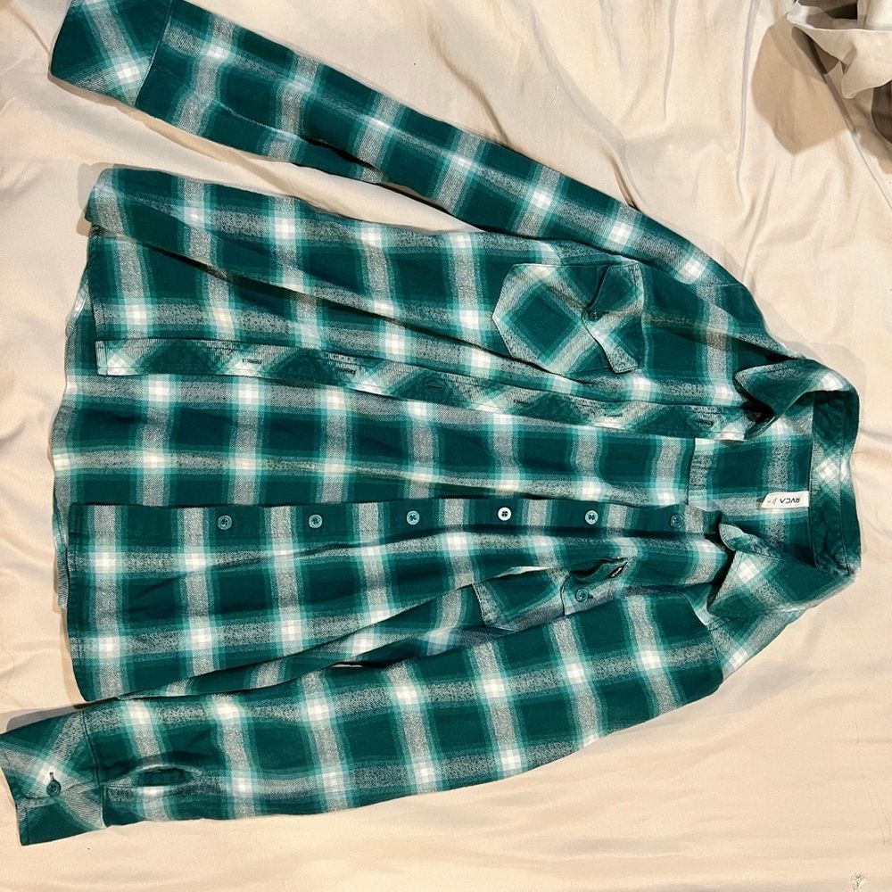 Rvca Button Down Flannel